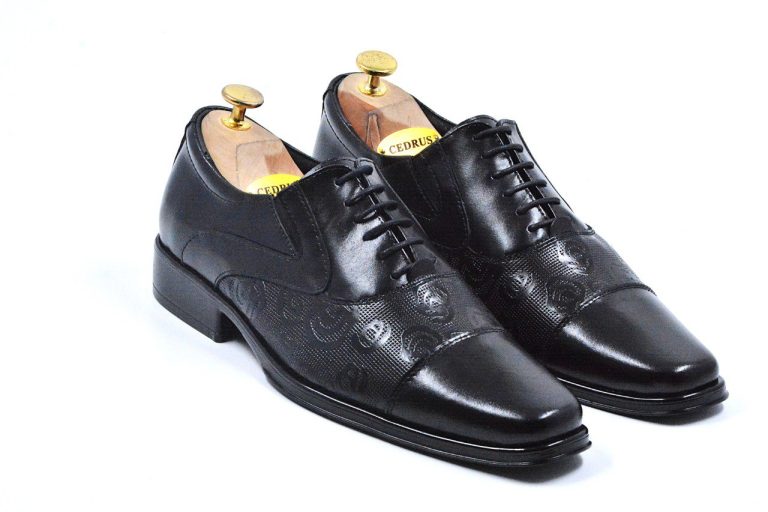 Zapatos de vestir formal modernos negro3